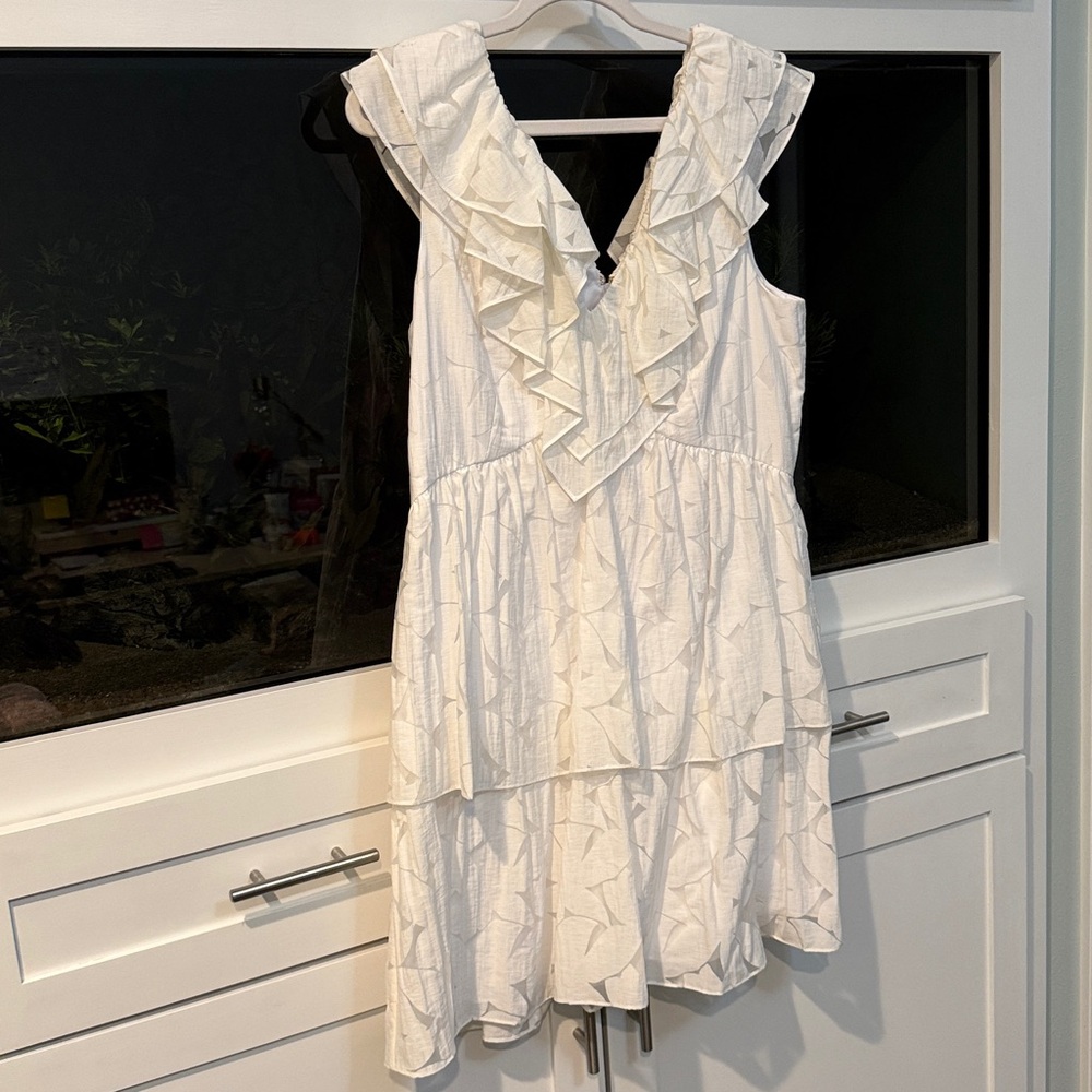 Lilly Pulitzer Ritamarie Ruffle Dress Resort White - Picture 2 of 6
